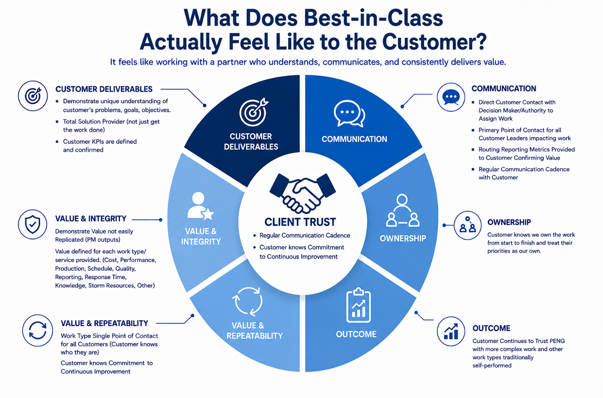Best in class customer experience